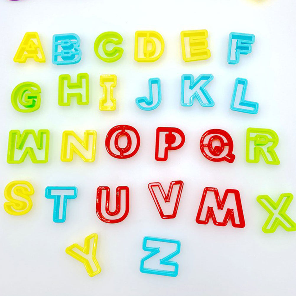 Kids Education Tools - Набор из 26 пластинок для лепки