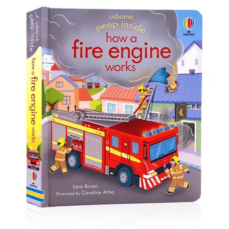 English Kids Education - Книги Usborne Peep Inside: Как работает