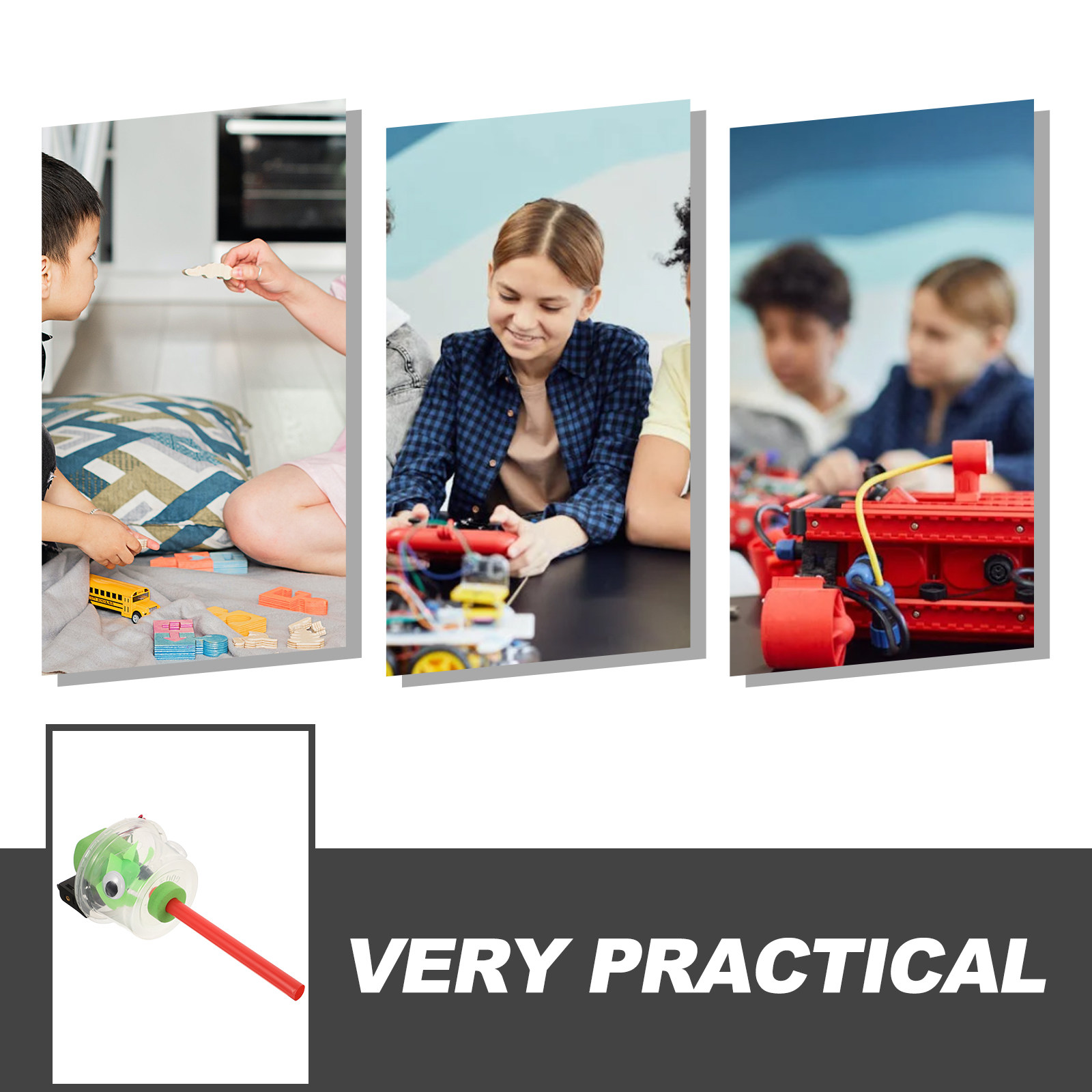 Набор для сборки пылесоса STEM – обзор и цена Kids Education Tools