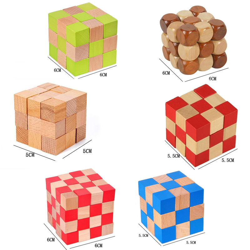 Деревянная головоломка «Кубик- – обзор и цена Brain Teaser Cube