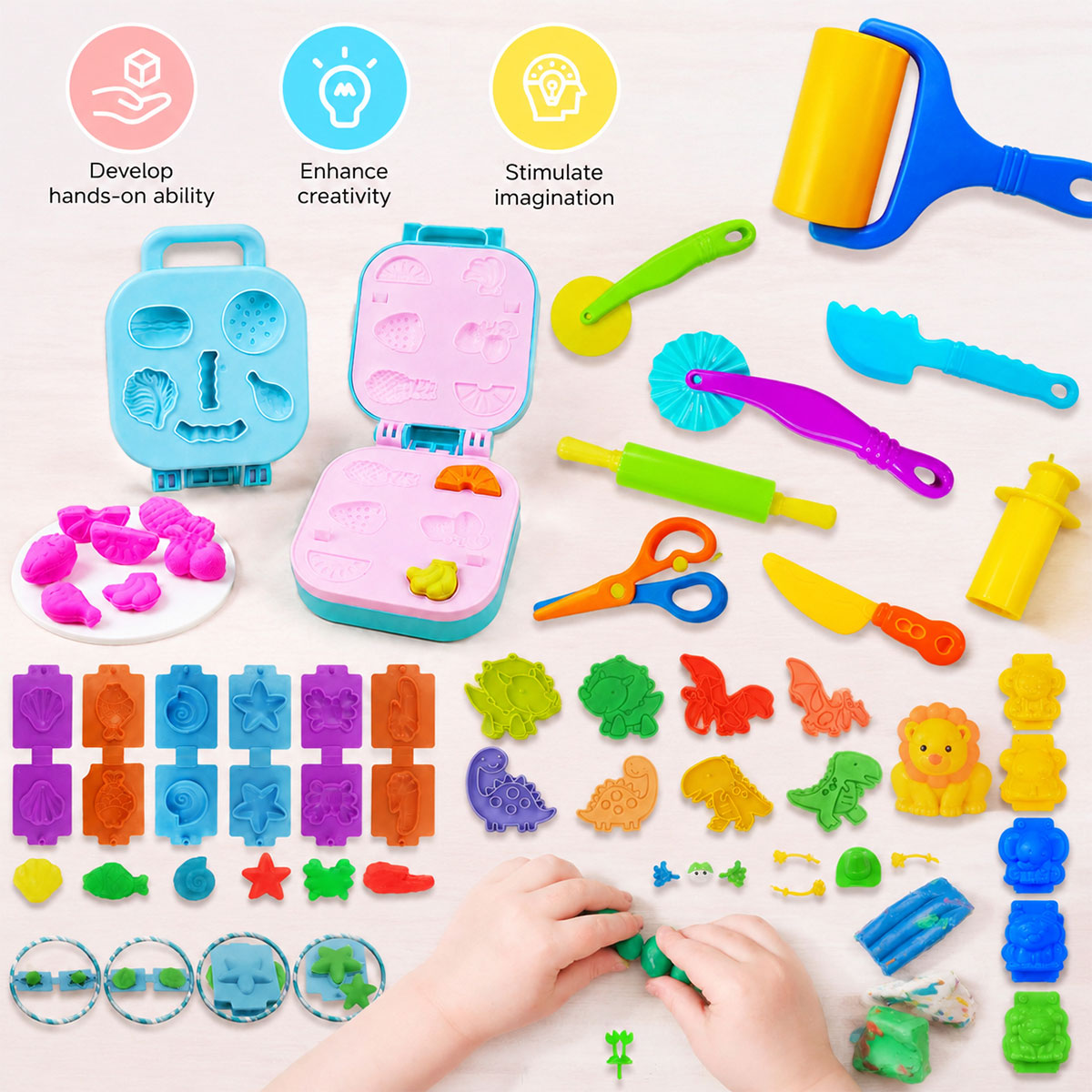 Набор инструментов для лепки и – обзор и цена Kids Education Tools